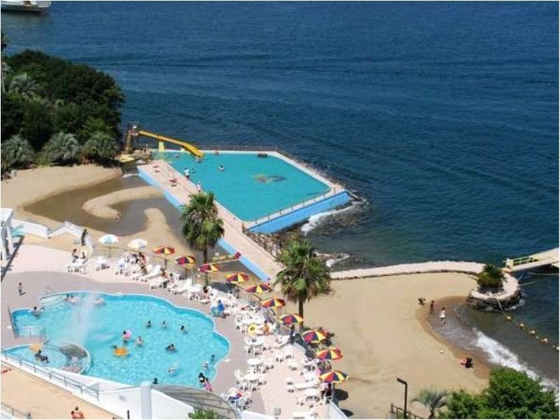 Toba Seaside Hotel Exterior foto